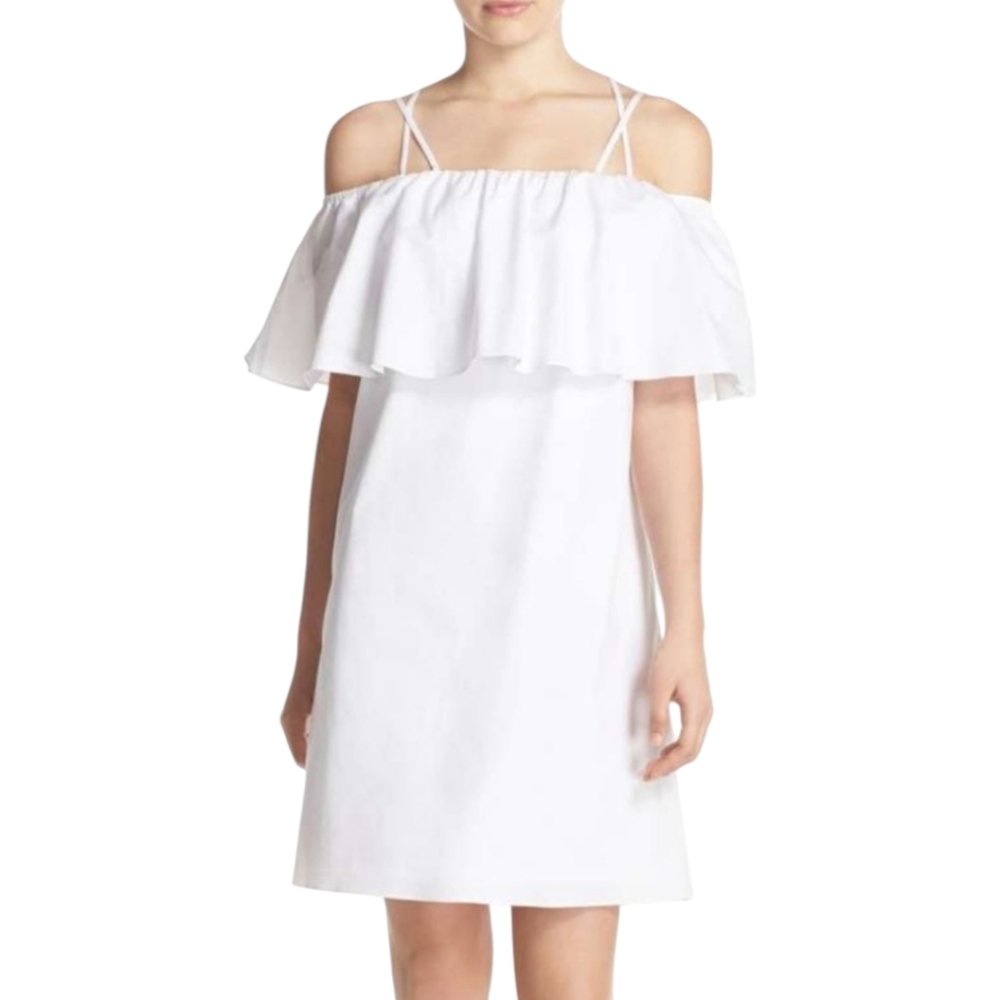 AMANDA UPRICHARD Kiara Little White Summer Dress NEW- SZ M